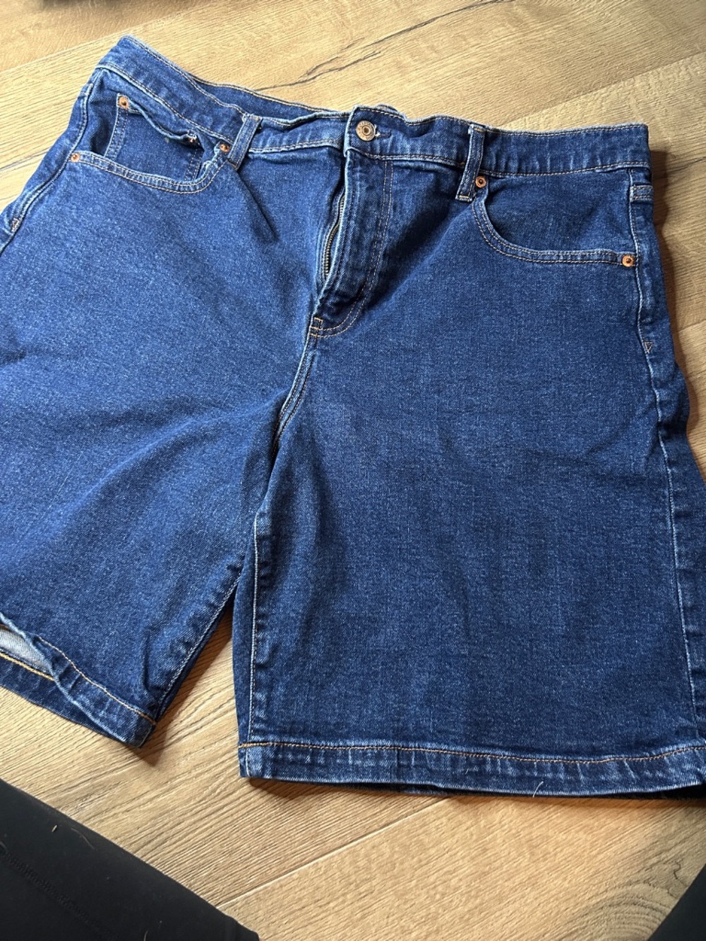 GAP Women's Dark Blue Denim Jean Shorts